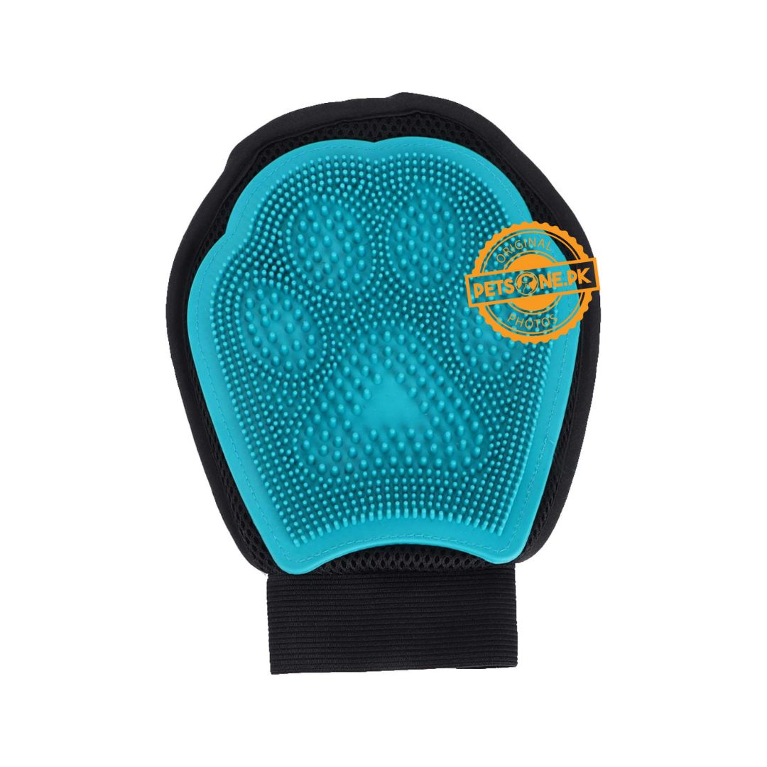 Picture of De Shedding Grooming Gloves - PetsOne.pk