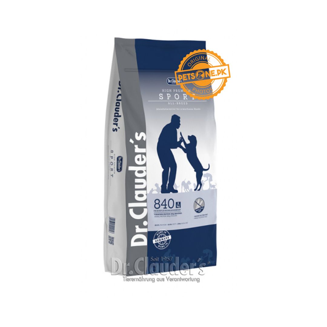 Dr. Clauder High Premium Sports Dog – 15KG - PetsOne.pk