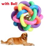 Dog Rainbow Ball Toys Pet Cat Toy Toy For Interactive Chewing