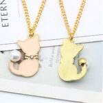 Cat Black Chain Necklaces Pendants - Image 2