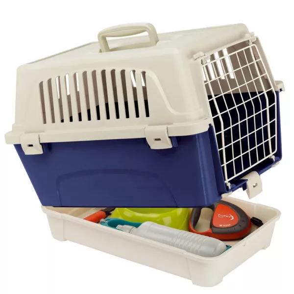 ATLAS 10 ORGANIZER – Cat and Small Dog Carrier with Object Compartment - Image 2