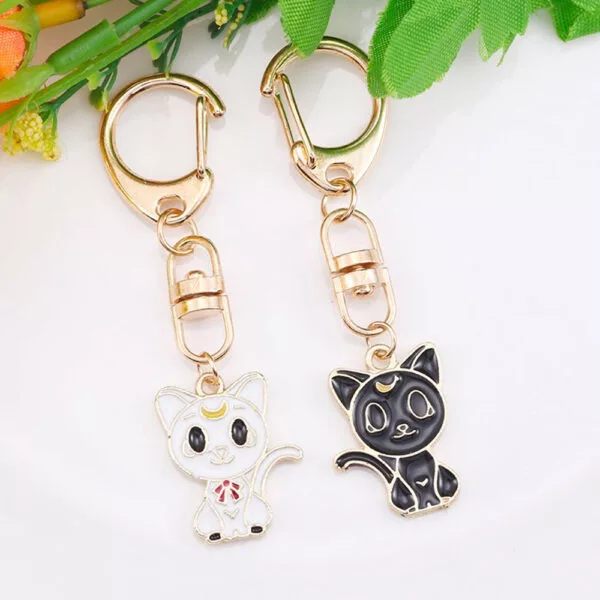 Kitty Face Key Chain - Image 3