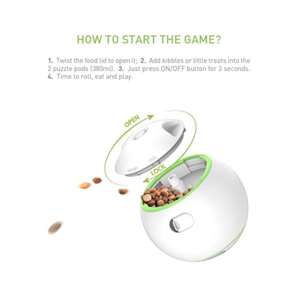 Anko Interactive Pet Electronic Treat Ball Dog Toys - Image 5