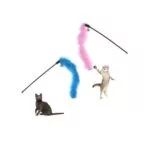 Cat Play Stick With Bell /  Cat Toy Stick