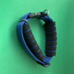 Dual Soft Padded Wide Nylon Dog Collar - Image 3