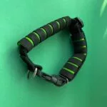 Dual Soft Padded Wide Nylon Dog Collar - Image 4
