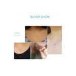 Silver Animal Footprints Dog Cat Footprints Paw Necklaces Pendants Women Silver Jewelry