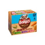 Purina Bakers Gravy Classics with Lamb Turkey Salmon Pouches