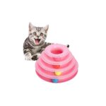 Funny Cat Pet Toy Cat Toys Intelligence Triple Play Disc Cat