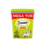 Dreamies Cat Treats Tuna Mega Tub 350g