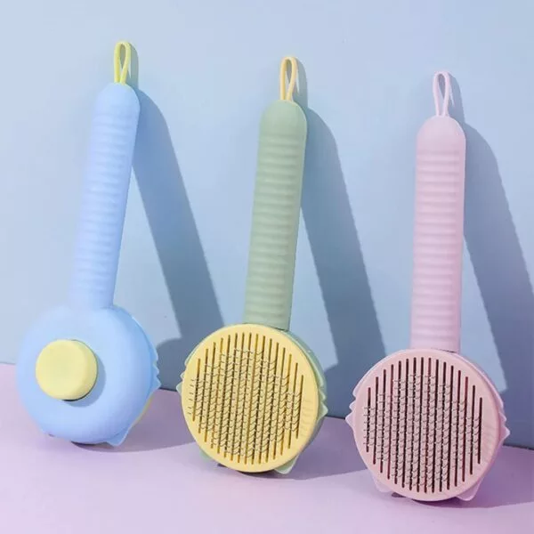 Cat Face Self Cleaning Brush For Cats And Dogs - Image 4