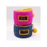 Pet Wearable Sisal Weave Drum with Sound Ball Cat Grab Bucket Scratcher Post Toy - Image 2