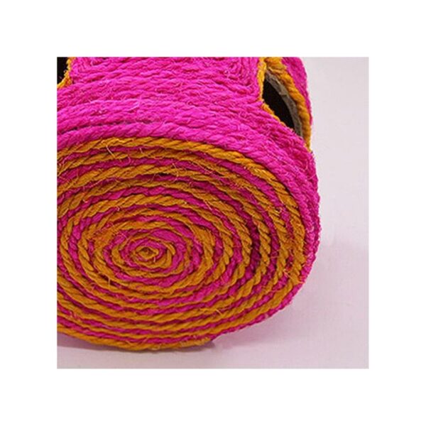 Pet Wearable Sisal Weave Drum with Sound Ball Cat Grab Bucket Scratcher Post Toy - Image 5