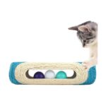 Cat Toys Rolling Sisal Scratch Board Roller with 3 Ball - Image 2
