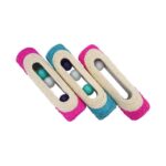 Cat Toys Rolling Sisal Scratch Board Roller with 3 Ball
