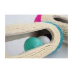 Cat Toys Rolling Sisal Scratch Board Roller with 3 Ball - Image 3