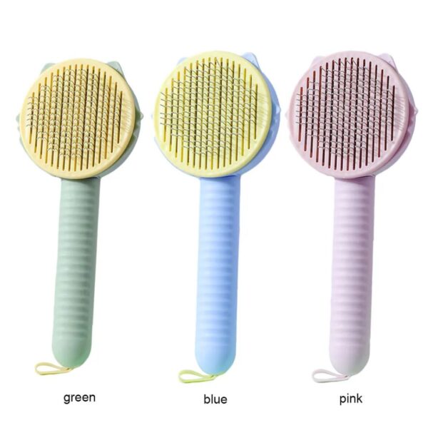 Cat Face Self Cleaning Brush For Cats And Dogs - Image 5