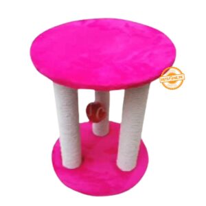 Scratching Post For Cats – 3 Pole Round Top Design