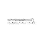 CHROME CSP Choke / Chain Dog Collar