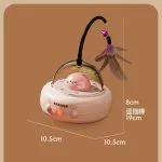 Interactive Rotating Cat Toy with Feathers / Laser / Reachargeable - Image 6