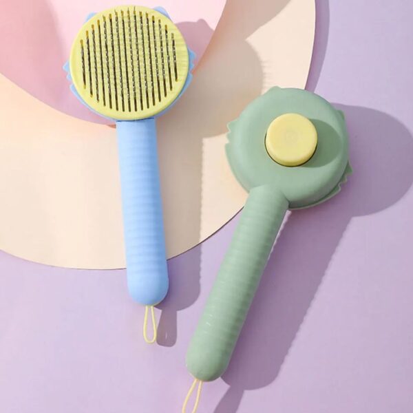 Cat Face Self Cleaning Brush For Cats And Dogs - Image 7