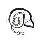 5 Feet Nylon Rope and Chain Hybrid Dog Leash n Choke Collar