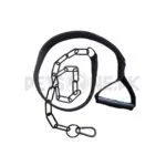 5 Feet Nylon Rope and Chain Hybrid Dog Leash n Choke Collar
