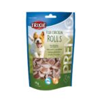 Trixie PREMIO Fish Chicken Rolls for Dogs