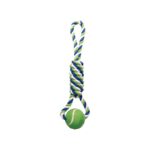 Dog Chew Toy Ball And Rope / Dog Fetch Toy