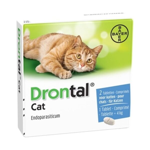 Drontal Tablet for Cats (1 Tablet) - Image 2