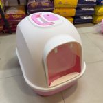 Large Cat Litter Box with Door Flap (Design M) - Image 8
