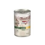 Bonacibo Wet Food for Cats in Can – Liver Chunks in Gravy