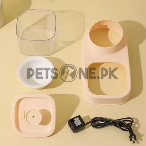 Automatic Pets Food and Water Dispenser With Food Bowl - Image 5