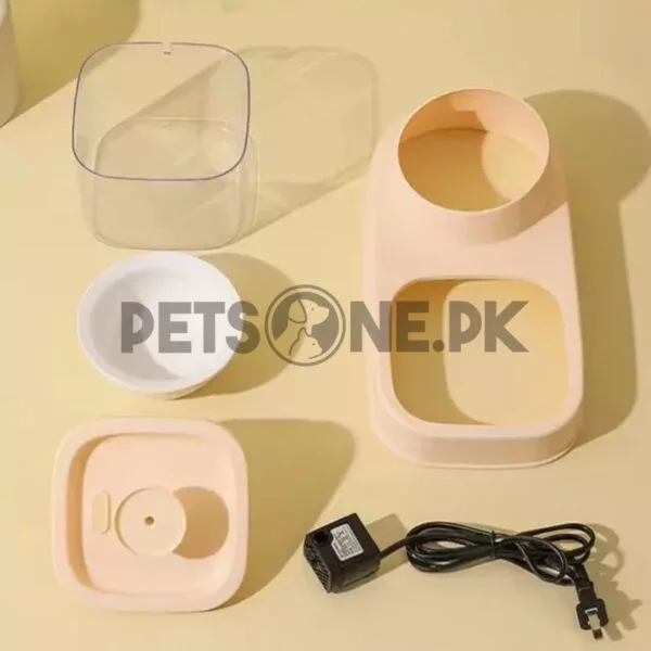 Automatic Pets Food and Water Dispenser With Food Bowl - Image 5