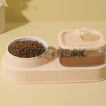 Automatic Pets Food and Water Dispenser With Food Bowl - Image 7