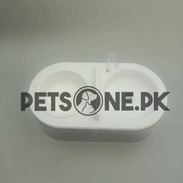Automatic Pets Food and Water Fountain With Food Bowl - Image 2