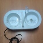 Automatic Pets Food and Water Fountain With Food Bowl - Image 7