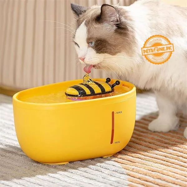 Bee Design Cat/Dog Water Fountain - Image 2