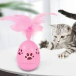 Bell Feather Tumbler Interactive Puzzle Kitten Toy - Image 6