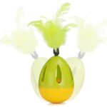 Bell Feather Tumbler Interactive Puzzle Kitten Toy - Image 2