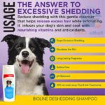 Bioline Deshedding Shampoo For Dogs – 250ml - Image 4