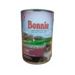 Bonnie Adult Cat Food Tin  – Beef Chunks In Gravy