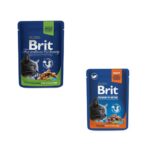 Brit Premium Cat Pouches for Sterilised Cat – 100 Gram