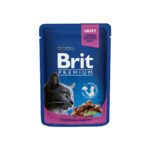 Brit Premium Cat Pouches with Chicken And Turkey – 100 Gram