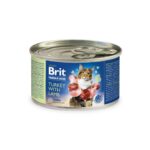 Brit Premium by Nature Turkey with Lamb – 200 Gram / Wet Food for Cats