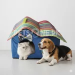 Soft Indoor Cat House / Double Hut