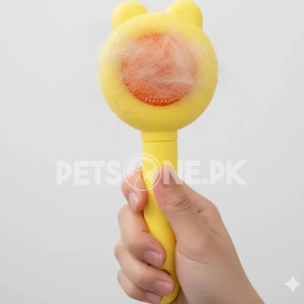 Bunny Shape Self Cleaning Brush For Cats And Dogs Design - Image 4