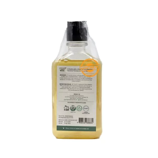 COCO VEDA VIRGIN COCONUT PET SHAMPOO – ANTI FLEA n TICK - Image 2