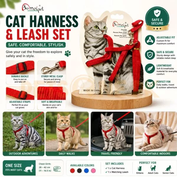 Cat Harness And Leash - Image 2