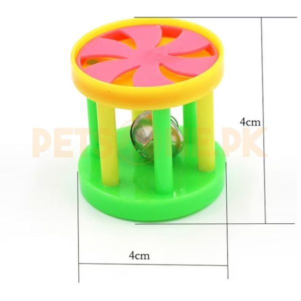 Cat Toy Drum With Bell - Image 3